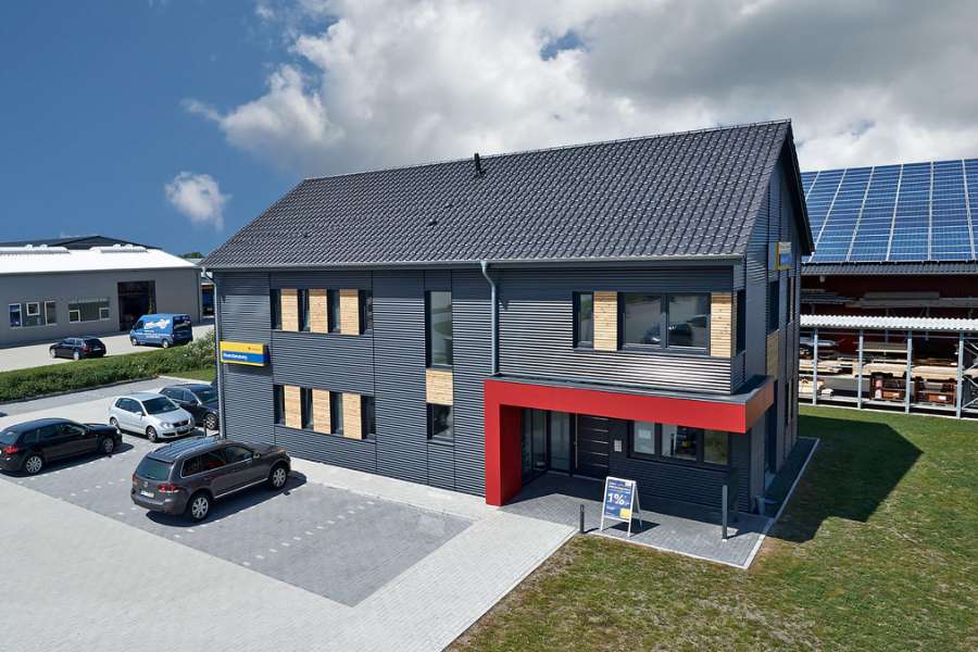 Verschiedene Materialien harmonieren gut miteinander, Ostring 6b, 25899 Niebull